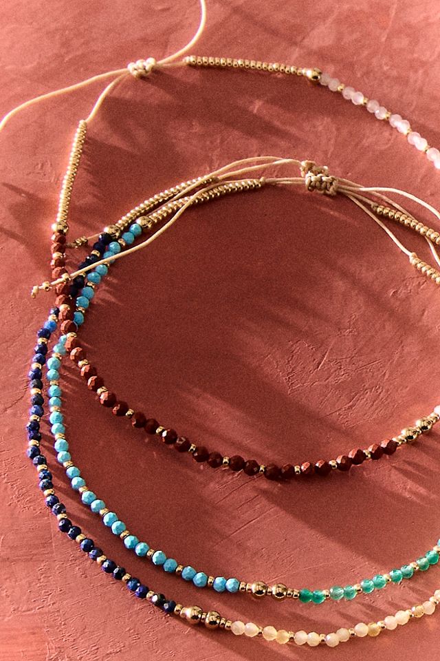 FP x Kozakh Leo Semiprecious Stone Anklet #3