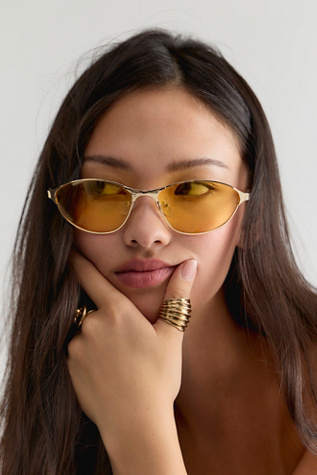 Lunettes Œil de Chat en Métal Crosby