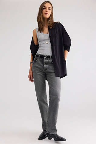 Citizens of Humanity 90s French High Rise Straight Jeans by Free People
