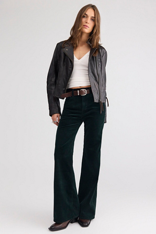 Женские джинсы Citizens of Humanity Kimberly '70s Flare Corduroy, цвет: Juniper