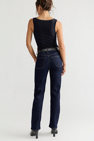 Женские джинсы Citizens of Humanity Palma Silk Denim Long, цвет: Inky Rise — фото 2