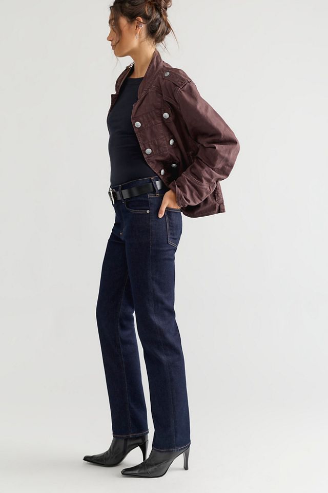 Jean long en soie et denim Palma Citizens of Humanity #2