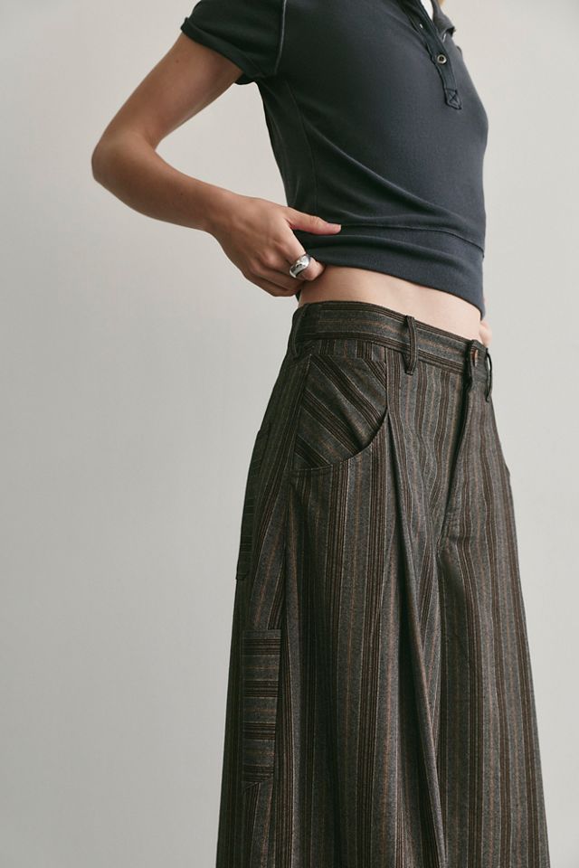 About It Baggy Plaid Suit Trousers #2