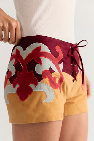 Nigel Preston Festival Suede Shorts