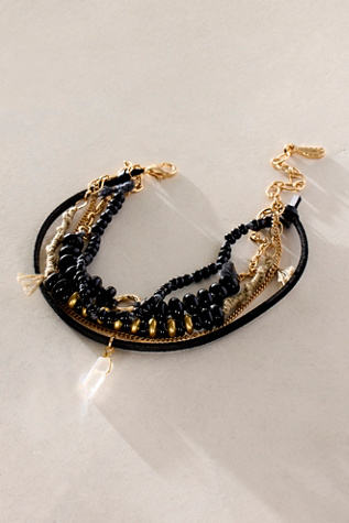 Bracelet de cheville perlé Hailee