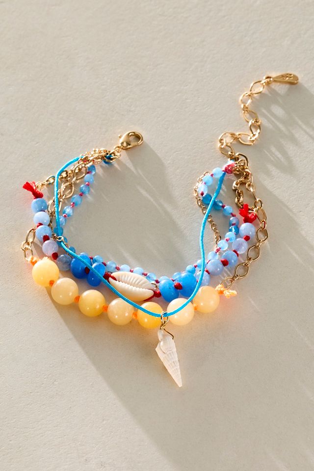 Hailee Beaded Anklet #1