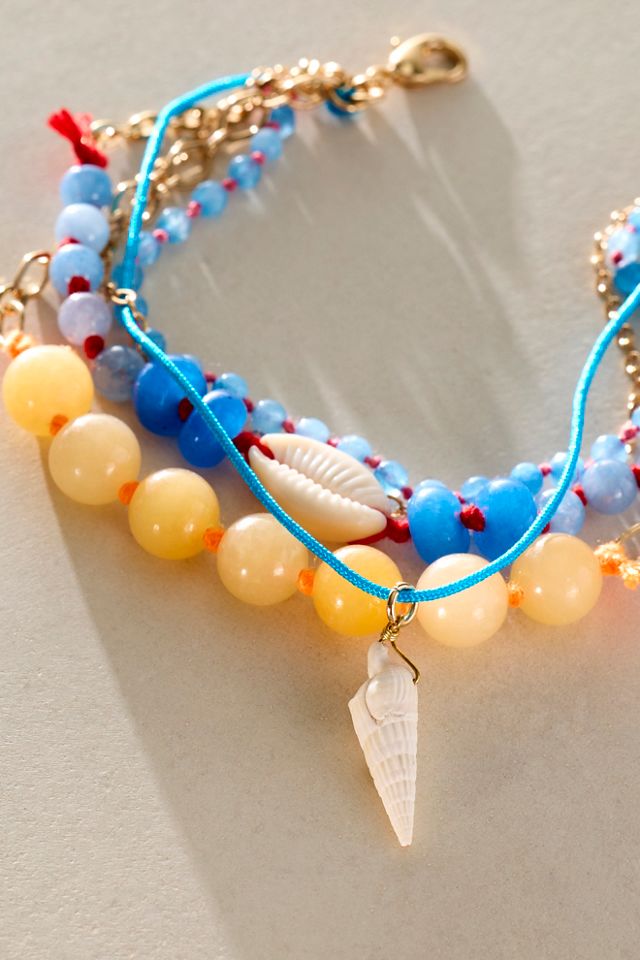 Hailee Beaded Anklet #2