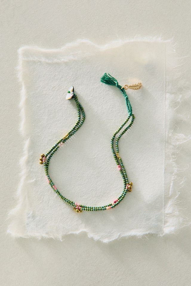 Muse Semi-Precious Beaded Anklet #2