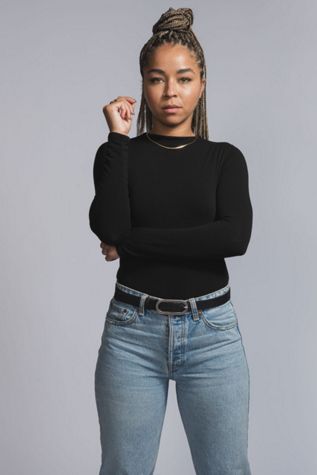 Tiradia Cork Leather Black Belt