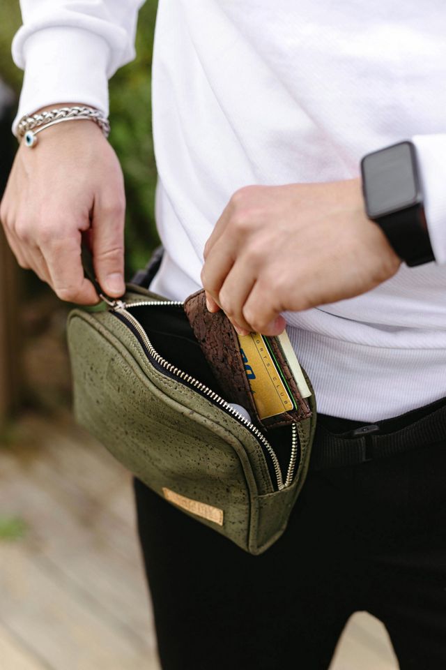 Tiradia Cork Omni Belt Crossbody Bag #1