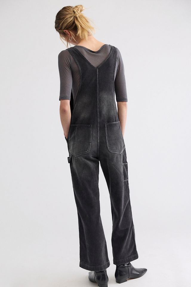 Denimist Slouch Bib Corduroy Overalls #1
