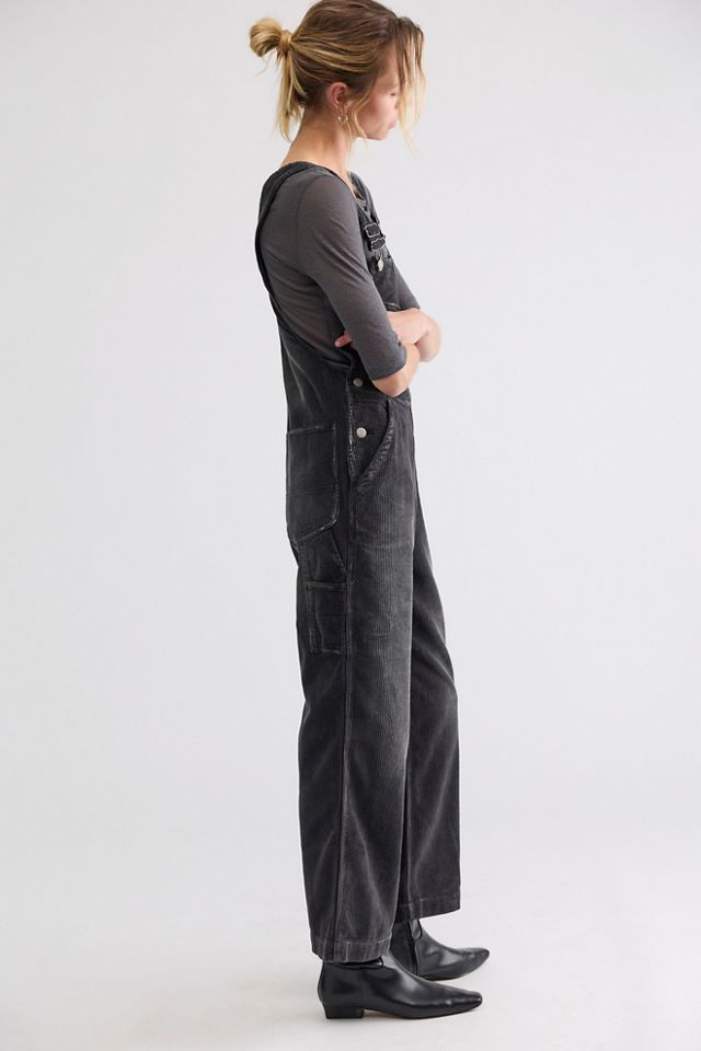 Denimist Slouch Bib Corduroy Overalls #2