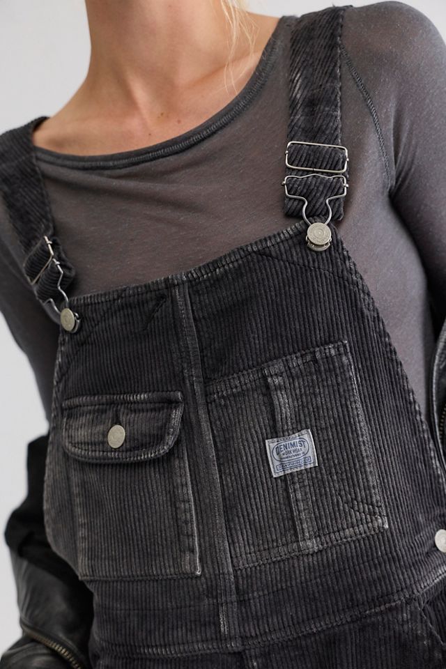 Denimist Slouch Bib Corduroy Overalls #3