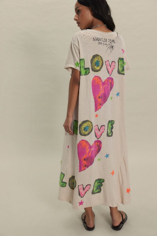 T-shirt maxi Love Ring Master Magnolia Pearl #1
