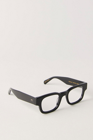 Женские солнцезащитные очки Elisa Johnson Gideon Clear Optical Lens Glasses, цвет: Чёрный — фото 2