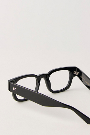 Женские солнцезащитные очки Elisa Johnson Gideon Clear Optical Lens Glasses, цвет: Чёрный — фото 3