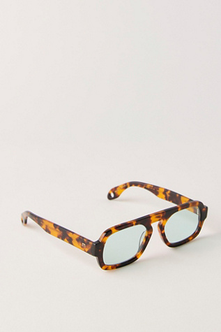 Женские солнцезащитные очки Elisa Johnson Jane Mini Sunglasses, цвет: Коричневый — фото 2
