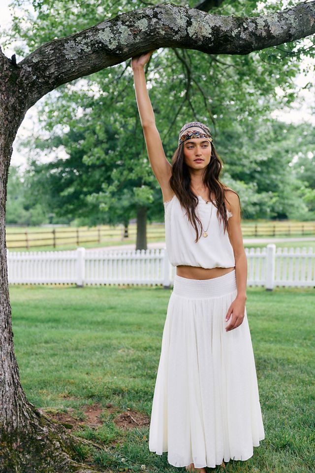 Sunflare Maxi Skirt Set #1