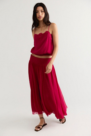 Sunflare Maxi Skirt Set
