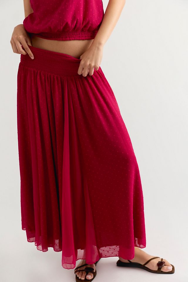 Sunflare Maxi Skirt Set #2