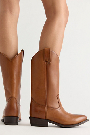 Женские ботинки Frye Billy Pull-On, цвет: Коньячный — фото 3