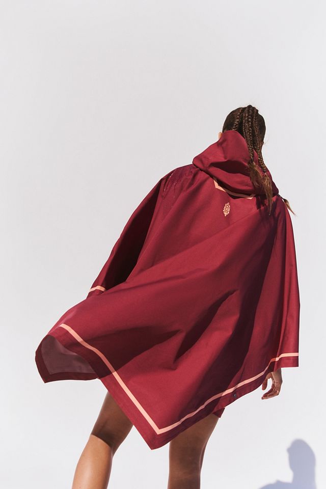 Packable Rain Poncho #1