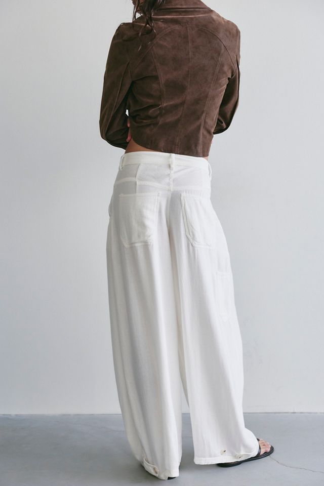 About It Baggy Linen Trousers #1