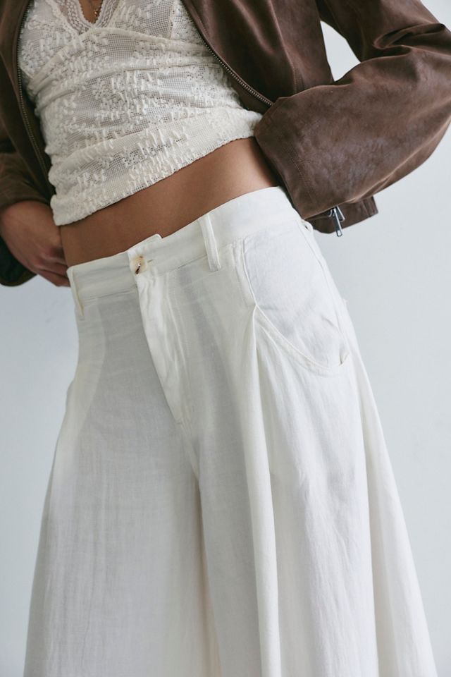 About It Baggy Linen Trousers #2
