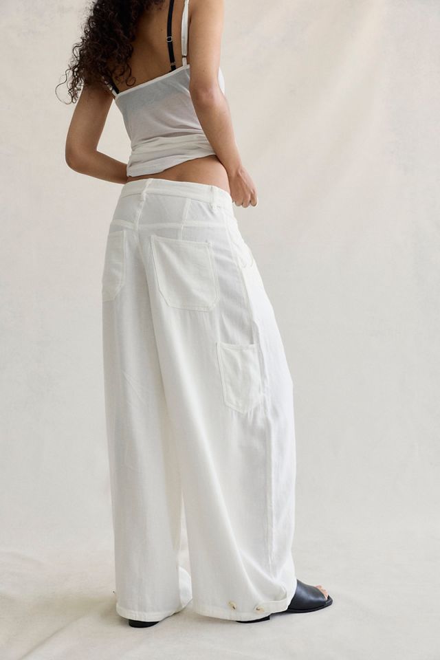 About It Baggy Linen Trousers #3