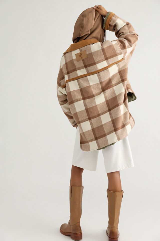 OneTeaspoon Check Padded Jacket #1