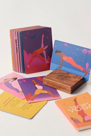 Everyday Yoga Deck: 50 Poses for Healing & Relaxation by Hachette at Free People
