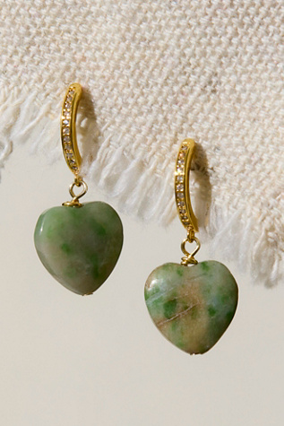 FYB Noa Huggies by FYB Jewelry at Free People in Gold