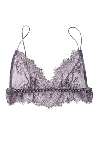 Lacebound Longline Triangle Bralette