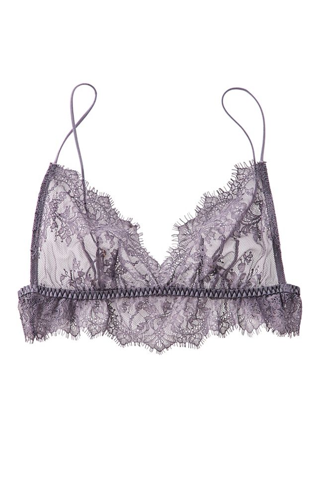 Lacebound Longline Triangle Bralette #4
