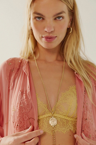 Lacebound Longline Triangle Bralette
