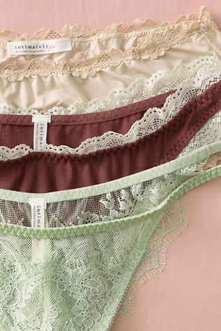 Lacebound String Tanga Undies