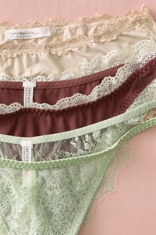Lacebound String Tanga Undies #5