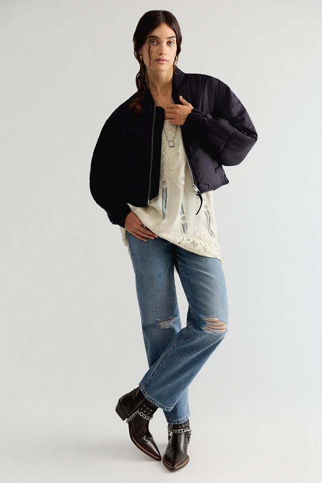 AGOLDE Leni Bomber Jacket #3