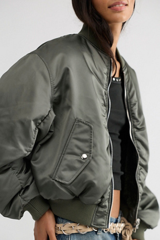 AGOLDE Frankie Reversible Bomber Jacket