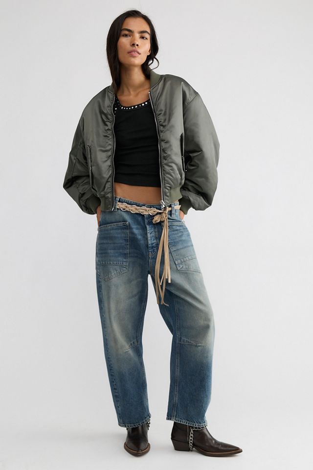 AGOLDE Frankie Reversible Bomber Jacket #2
