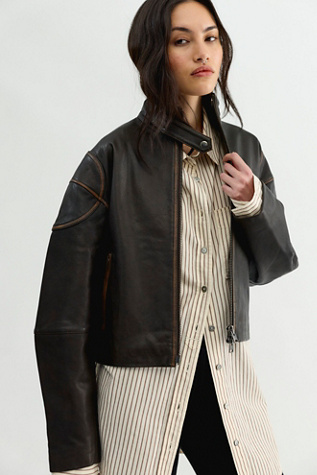 AGOLDE Pierson Leather Jacket