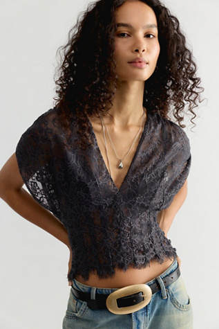 Hansen & Gretel Ruby Lace Top