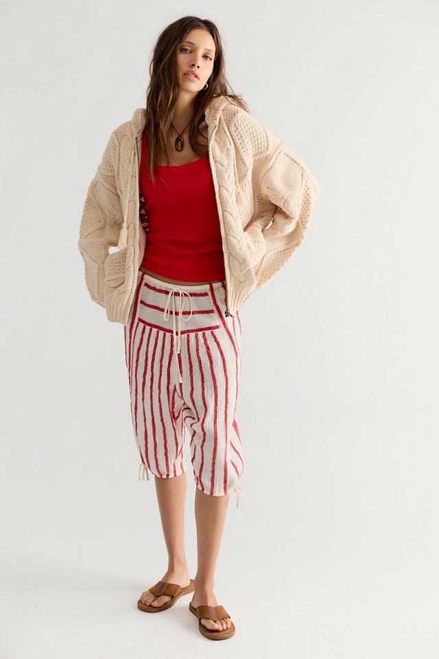 Found Zip-Up Cable Knit Hoodie #2