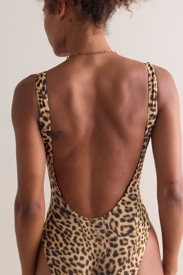 Norma Kamali Super Low Back Mio Bodysuit #1