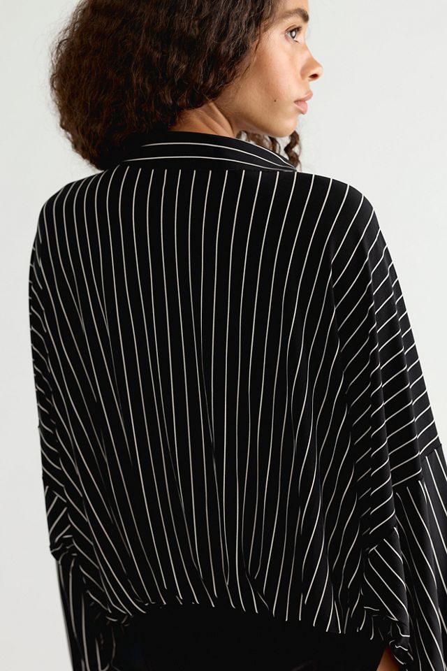 Norma Kamali Oversized NK Bodysuit #1