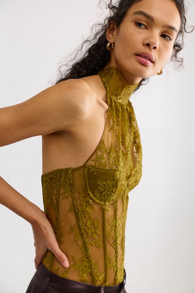 Retrofete Harriet Lace Bodysuit #3