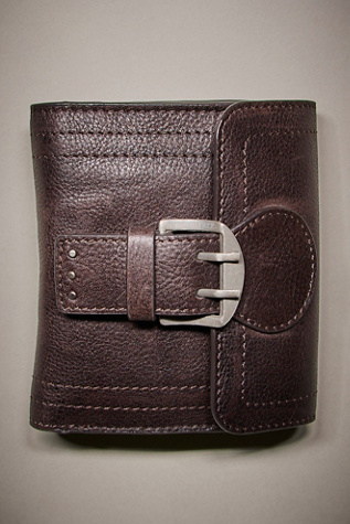 Женский кошелёк We The Free Asher Wallet, цвет: Тёмно-коричневый