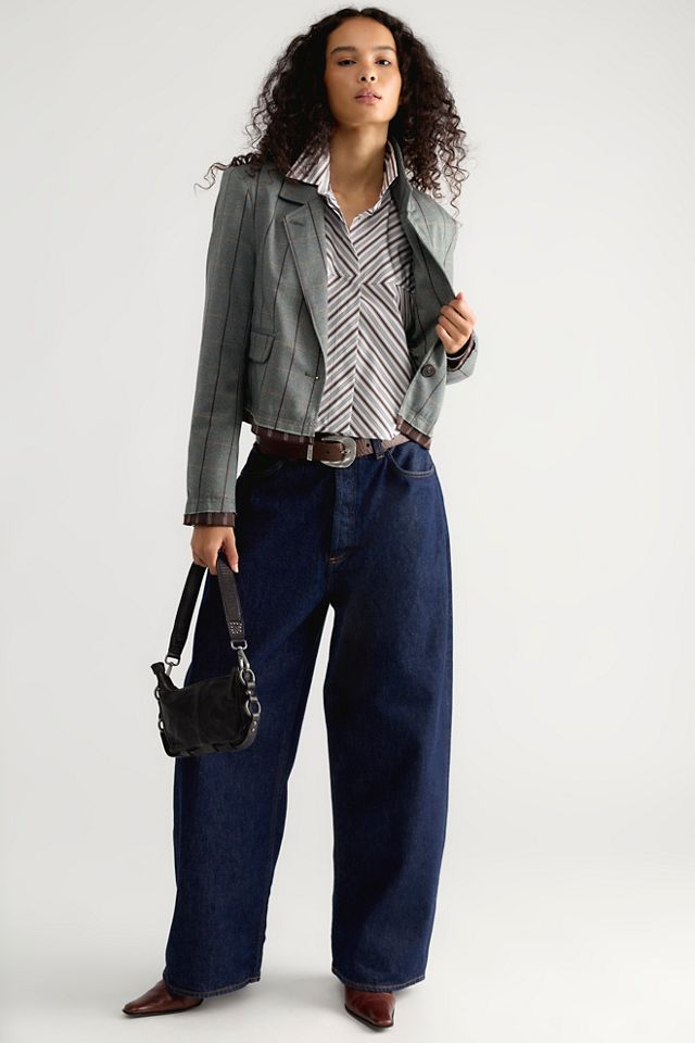 Chemise boutonnée rayée Agnes AGOLDE #2
