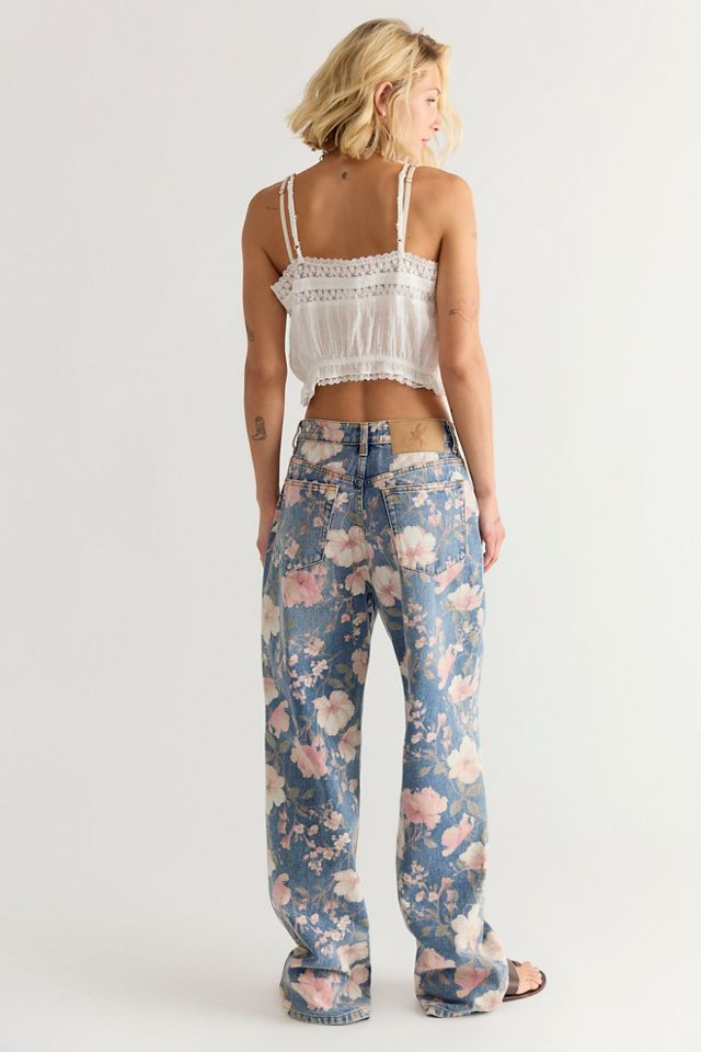 Jean Icon taille haute Lovelorn Bloom OneTeaspoon #2