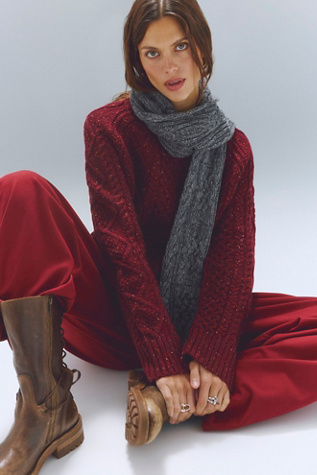 Pendleton Fisherman Cable Knit Wool Sweater